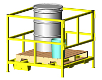 Drum Cage with Removeable Gate
