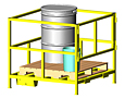Drum Cage with Removeable Gate